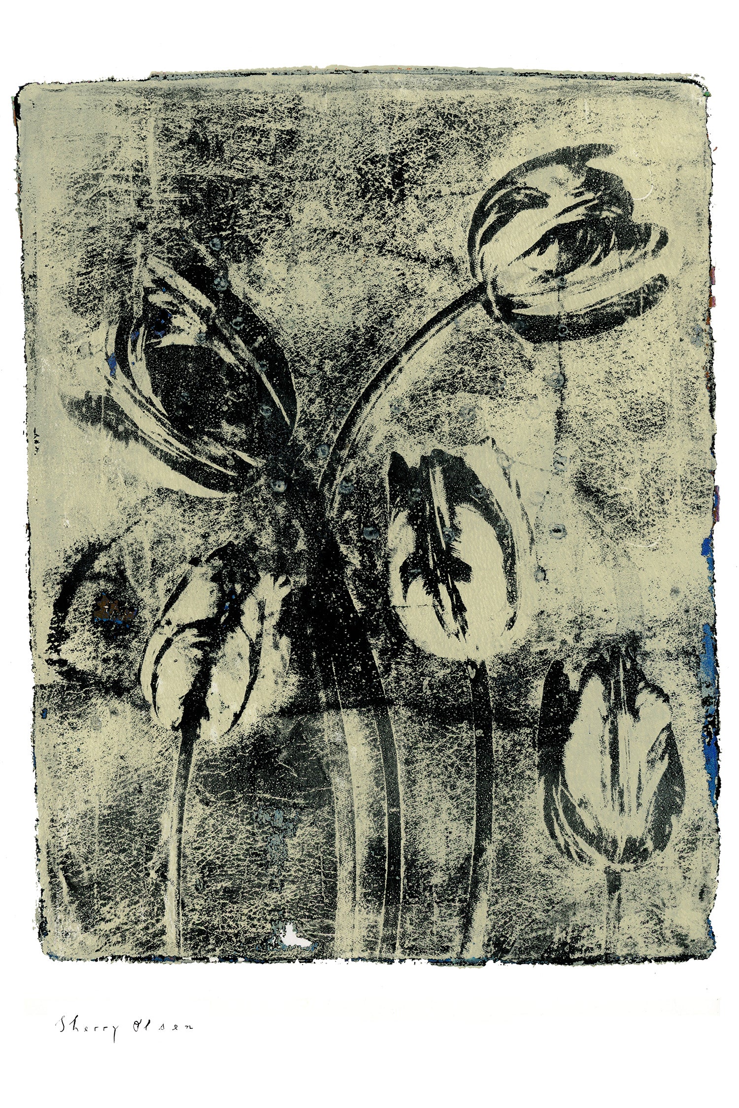 Flowers No. 1 artwork by Sherry Olsen