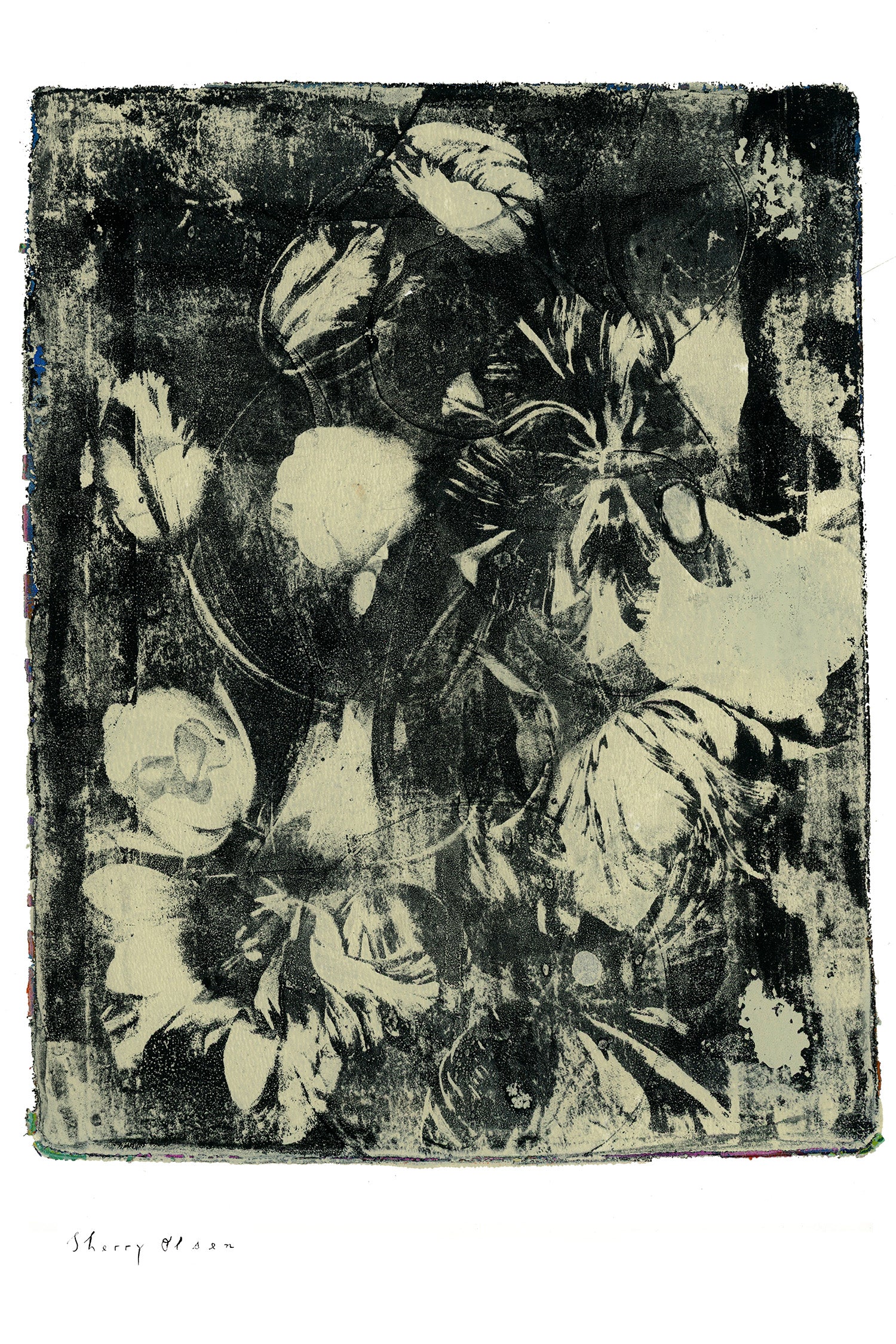 Flowers No. 2 artwork by Sherry Olsen