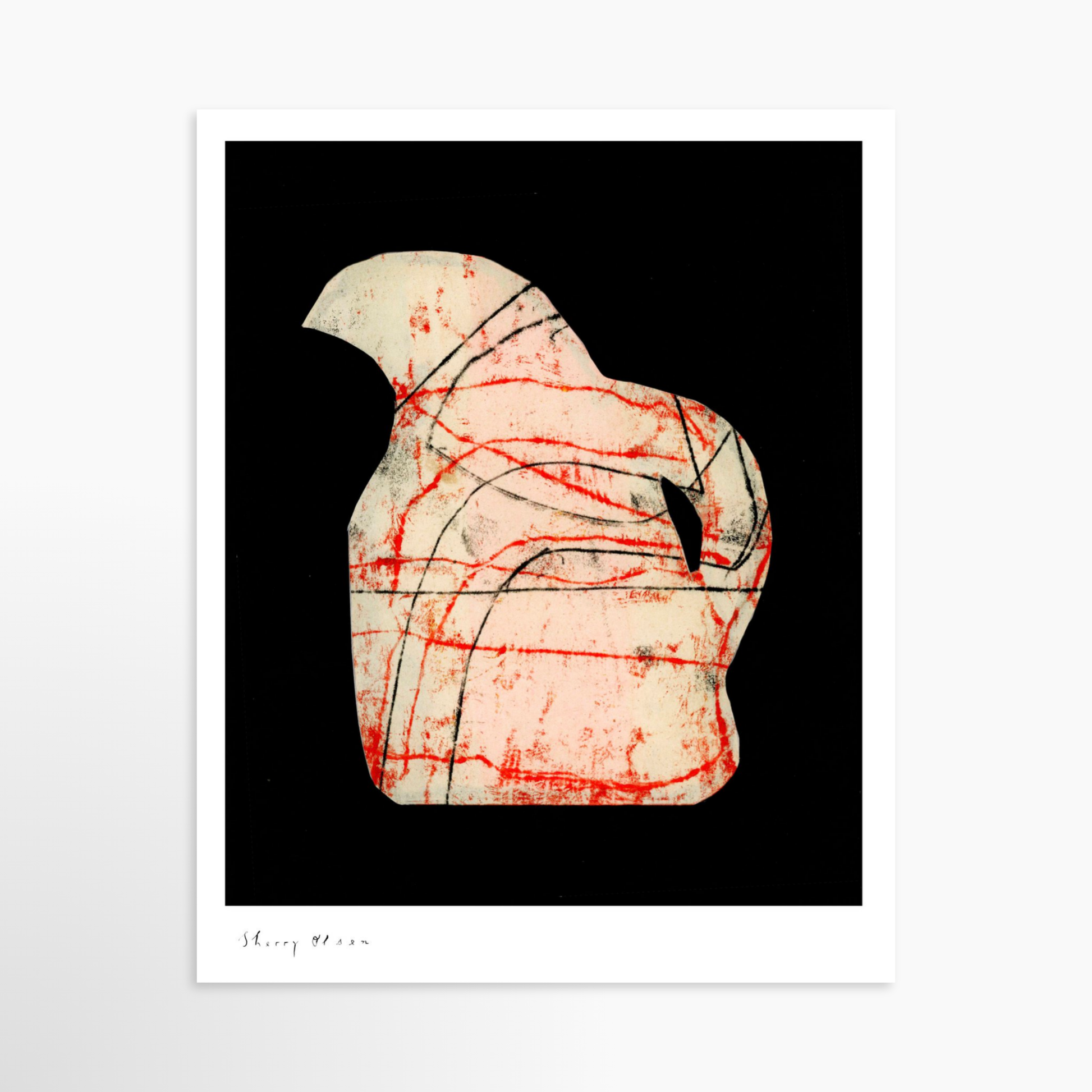 24" x 30" / Unframed