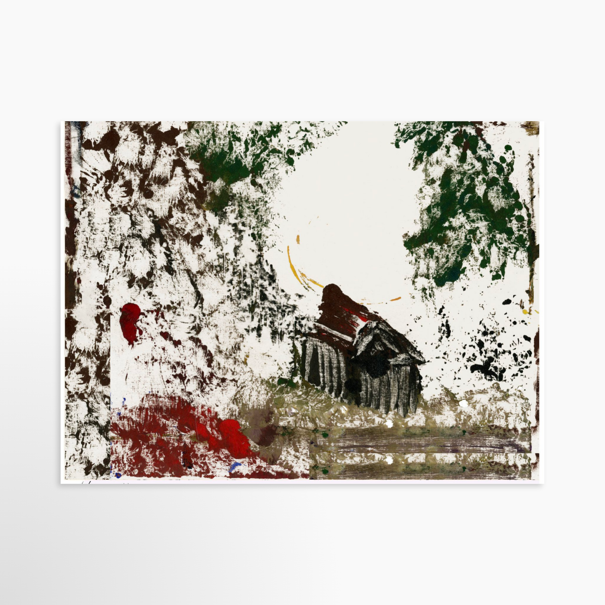 32 x 24 / Unframed